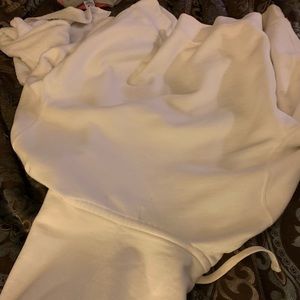 Men’s white polo jacket